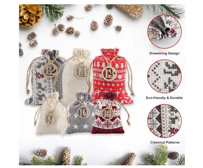 Calendrier De Avent Vide A Remplir 2024, Sac Pour Calendrier De L'Avent