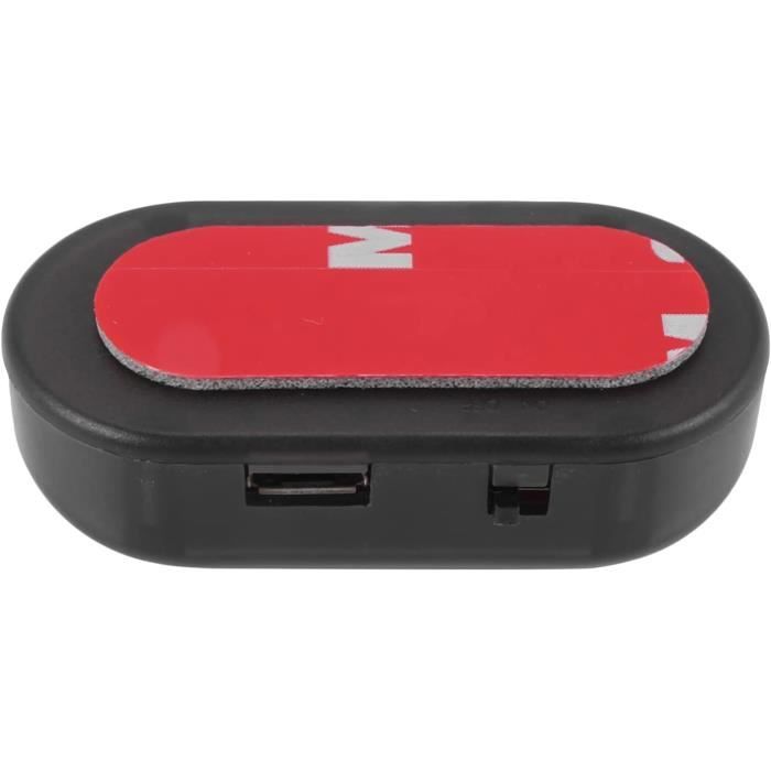 Alarme Factice Avec Lumière Rouge Et Détecteur De Mouvement - IP44 Intérieur/Extérieur