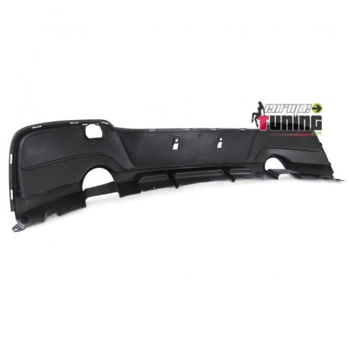 Diffuseur M Performance Noir Brillant Pour BMW F20/F21 Phase 1 - Sortie Double Gauche