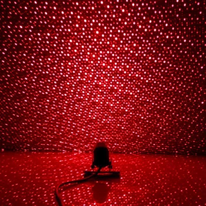 FINE-La couleur rouge Ciel Étoilé Au Plafond Pour Voiture Bande d'habitant  de Lumières Led Décoration d'Ambiance - Cdiscount Maison