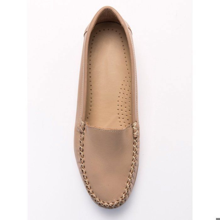 PEDICONFORT - Sandali Con Zeppa Per Donna, Larghezza Grande, Pelle Intrecciata Bicolore, Tacco 5,5 Cm
