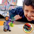 LEGO® 60296 City Stuntz La Moto De Cascade Roue Arrière À Rétrofriction Avec Minifigure Cascadeur, Jouet Pour Enfants Dès 5 Ans-4