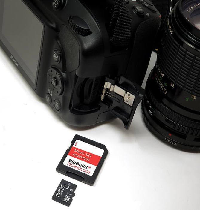 Carte Mémoire 128 Go UHS-I U3 95 Mo/s – Compatible Nikon Coolpix, Appareils Photo – Idéale Pour Vidéo 4K Et Mode Rafale