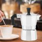 Espresso-Réchaud Pour 6 tasses de café aptes Aluminium Expresso aptes