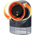 Climatiseur portable mini,Brouillard Réfrigération,interface type-C,200ML Grand réservoir d'eau,maison et au bureau,argenté