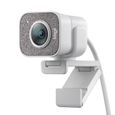 StreamCam - LOGITECH G - Webcam pour Streaming - YouTube et Twitch - Full HD 1080p - USB-C - Blanc-0