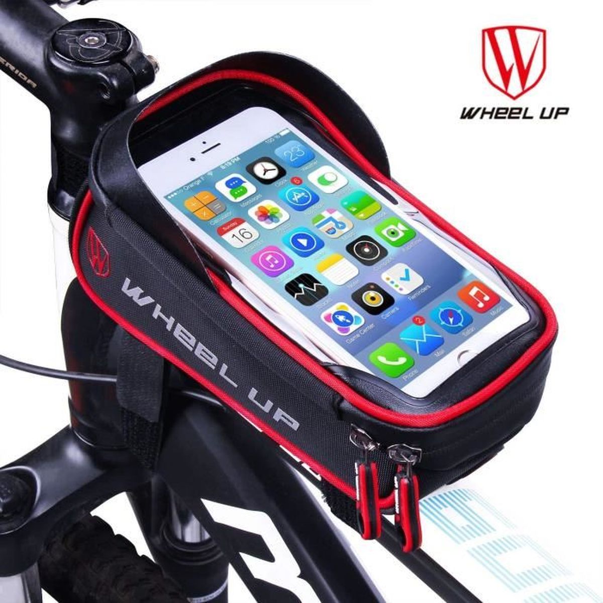 Sacs Sacoches Vélo cadre avant vélo sac étanch téléphone portable Support Guidon