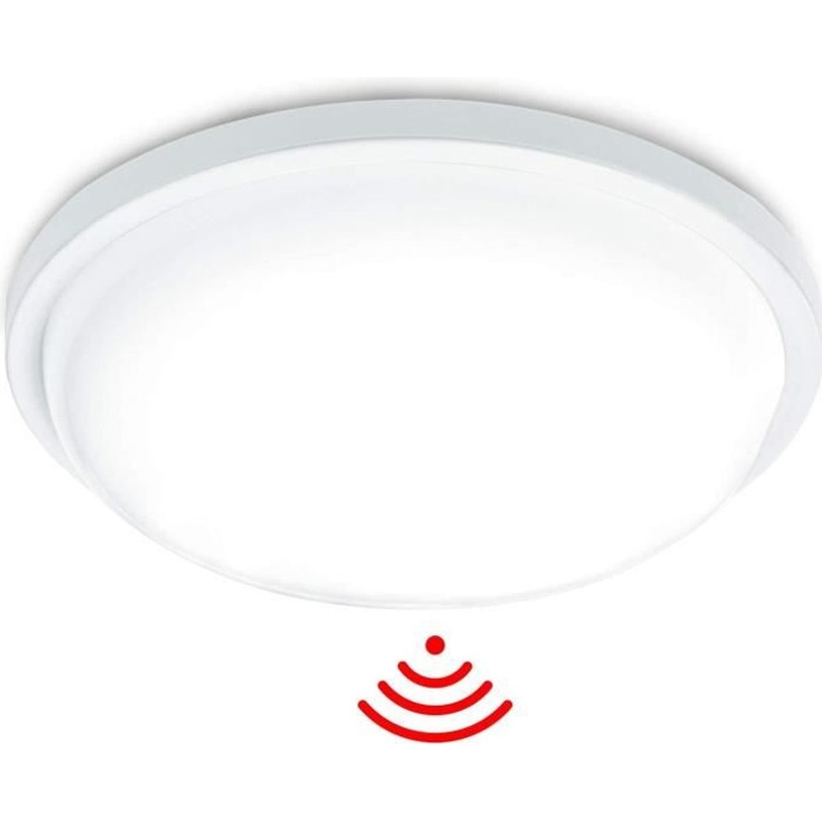 2 Pièce Plafonnier Led Detecteur De Mouvement Et Luminosité