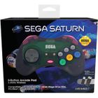 JUST FOR GAMES Manette sans fil - Sega - Saturn - 8 boutons - 2.4Ghz - Dongle USB inclus