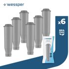 Cartouche filtre à eau compatible Wessper pour Krups F088 machines à café
