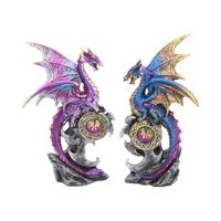Lot de 2 figurines de dragon Protecteurs de royaume 15cm