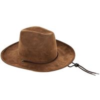 Chapeau de Cowboy - PTIT CLOWN - style Daim - Accessoire Déguisement Adulte - Marron