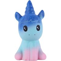 Anboor Squishies Licorne Cheval Galaxy Squishy Slow Rising Squeeze Jouets Soulagement du Stress Kawaii Squishies Animaux Jouets 72