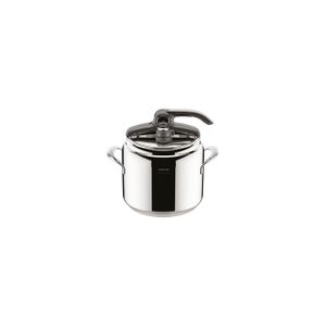 Lagostina 12006010122 Domina vitamin noir autocuiseur 3,5l, Acier, INOX