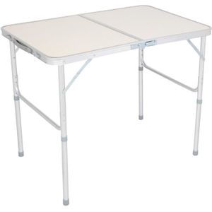 Table de camping  table de pique-nique réglable en aluminium MDF CPT8122sg 