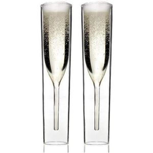 Coupe à Champagne Lot de 2 flûtes à champagne Ice Imperial - 130 ml 