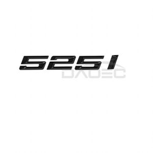 INSIGNE MARQUE AUTO Blosh Black 525i - Voiture 3D ABS Coffre Lettres L