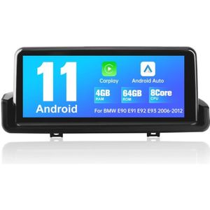 GPS AUTO AWESAFE Autoradio Android 11【4Go+64Go】pour BMW E90