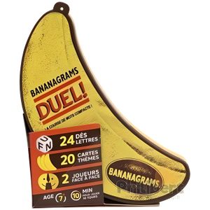 JEU SOCIÉTÉ - PLATEAU Bananagrams Duel
