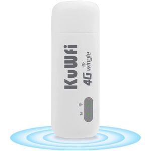 MODEM - ROUTEUR LTE 4G Dongle 150 Mbps USB Mobile WiFi Débloqué 4G Routeur réseau Hotspot 4G WiFi Routeur avec Emplacement pour Carte SIM.[Q4880]