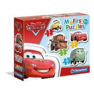PUZZLE Puzzle - Clementoni - My First Cars - 4 niveaux de difficulté - 3-6-9-12 pièces