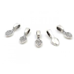 40 perlas tapas perlkappen 10mm tíbet plata spacer joyas entre perlas m237