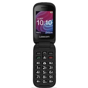 Téléphone portable Téléphone Mobile - LOGICOM - Fleep XL - Noir
