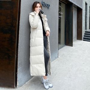 Doudoune deals longue blanche