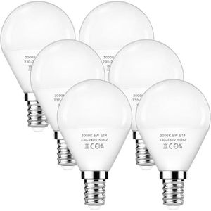 AMPOULE - LED Ampoules Led E14, Lumières De Balle De Golf Globe 