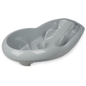 Baignoire bébé Anatomy TIGEX - avec anneau de bain clipsable - Gris - Mixte  - Cdiscount Puériculture & Eveil bébé