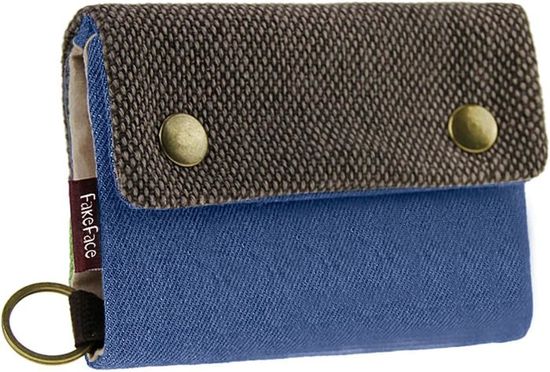 Eshow Pochette Homme Cuir PU - Sacoche à Main Trousse De Toilette Léger Hydrofuge