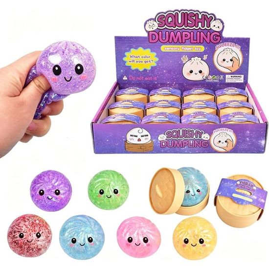Dumpling Squishy Box, Dumplings Squishy Box, Dumplings Squishy, Dumplings Squishys – Pâte de