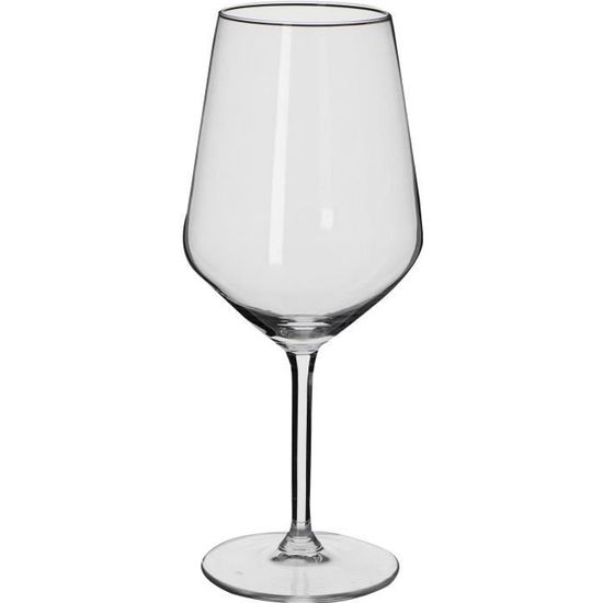 Alpina verres à vin 53 cl verre 21,7 cm transparent 6 parties