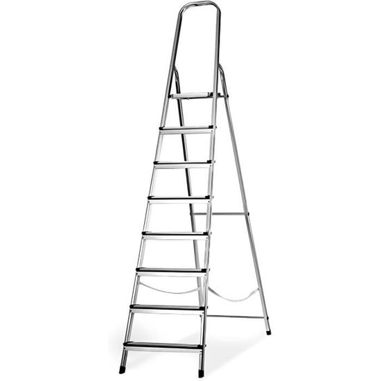 Échelle De Trampoline Ultrasport - Marches Extra Larges Antidérapantes, Résistante Aux Intempéries Pour Trampolines De 70 à 95 Cm