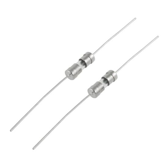 Uxcell Uxcell Lot De 10 Fusibles Axiaux En Verre à Action Rapide 3 Mm X