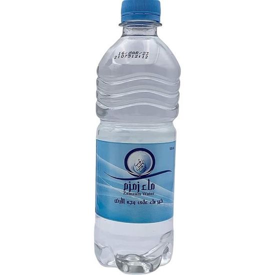 Eau de Zamzam (du puits de Zam zam) - 1 x 500 ml (50cl) - Authentique ...