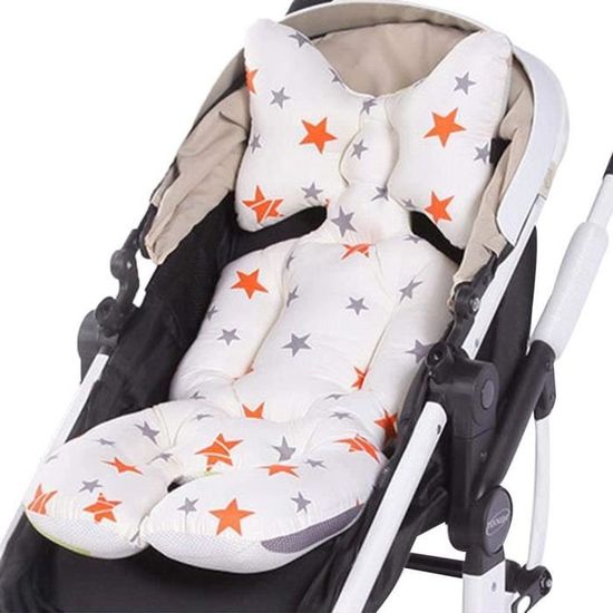 Coussin de poussette pour bébé, coussin de siège confortable