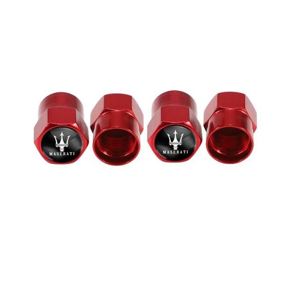 4 Bouchons De Valve Couronne Aluminium – Caps Pneu Voiture Style Couronne