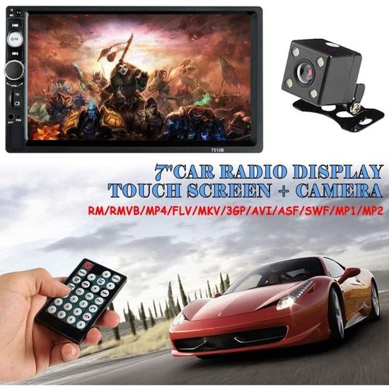 Lecteur Multimédia Pour Voiture, Autoradio Stéréo Wi-Fi 9 Pouces Wifi
