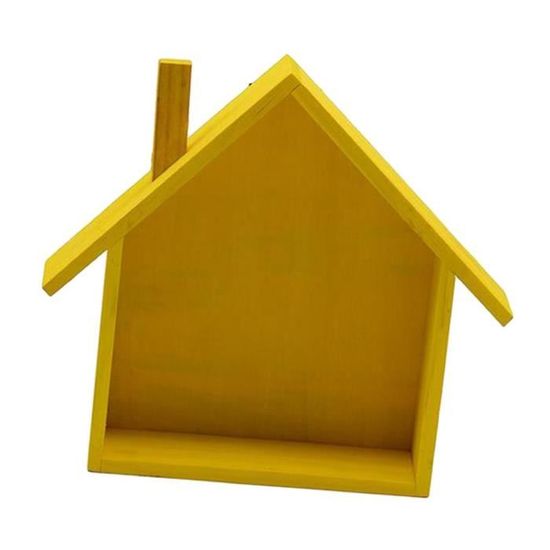 Étagère murale miniature bois vernis