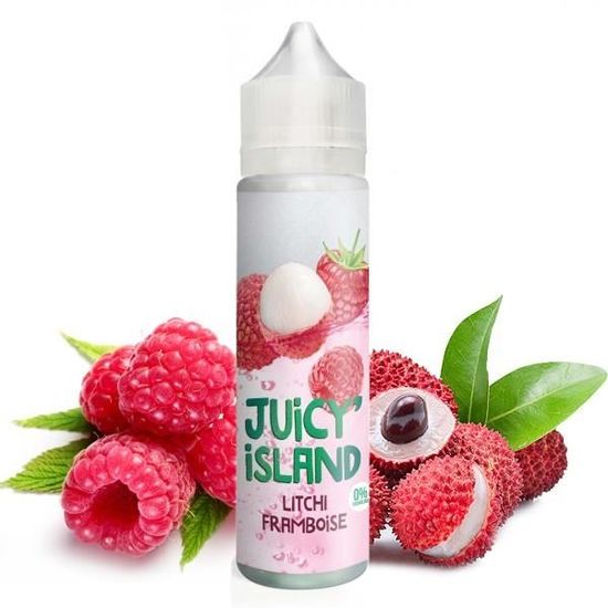Vape Raspberry Lychee Litchi framboise 100ml - juicy island - Le Coq Qui Vape - Cdiscount Au ...