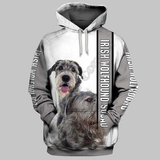 Ensemble Jogging Loup 3D Imprimé - Sweat à Capuche Et Pantalon Unisexe, Style Streetwear Confortable Et Tendance Pour Hommes Et Femmes