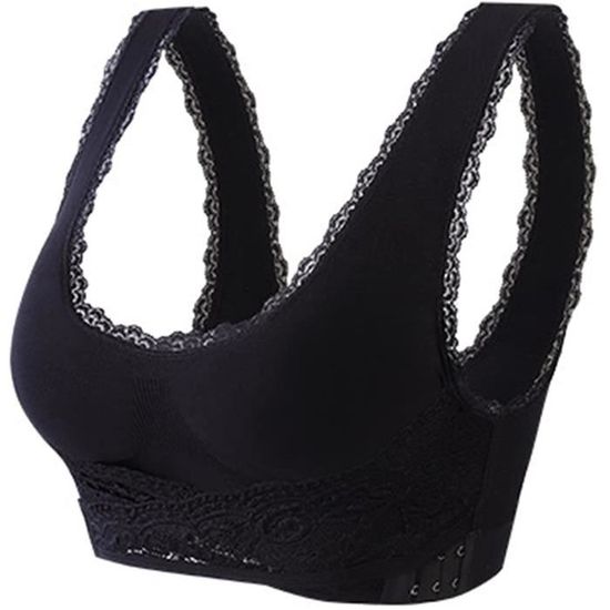 WOWENY Soutien Gorge sans Armature Femme Brassiere sans Couture Confortable Minimiseurs Bra Grande Taille Everyday Bras Noir XL WOWENY Soutien Gorge sans Armature Femme Brassiere sans Couture Confortable Minimiseurs Bra Grande Taille Everyday Bras Noir XL