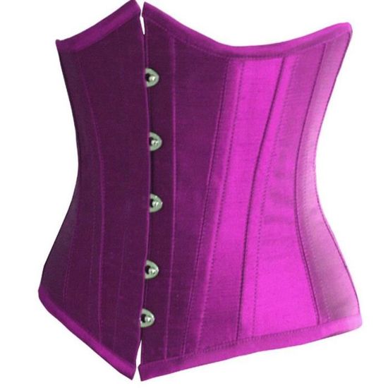 Corset Bustier En Dentelle Florale Pour Femme - Baleines Intégrées, Dos Lacé Ajustable - Taille Haute Gainante - Pour Soirée, Mariage, Halloween, Déguisement - Plusieurs Tailles (XS-XXXXXXXL)