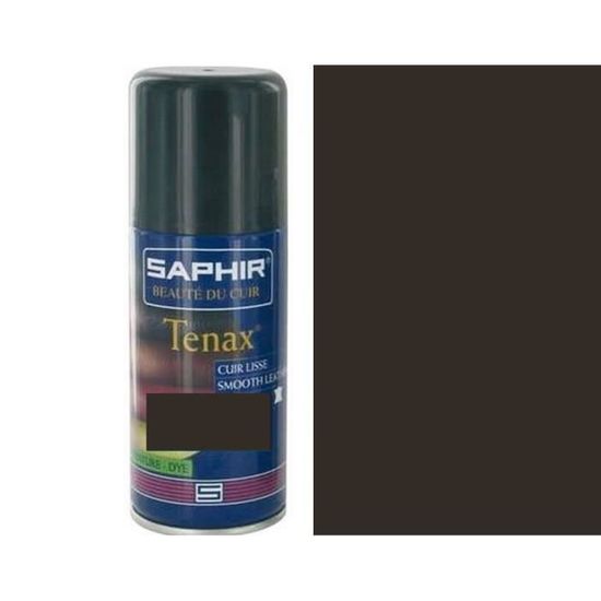 Teinture Daim Noir Saphir TEINTURE TENAX Cuir Aérosol (400 Ml BRUN SANGLIER 32 Renovateur Daim Noir