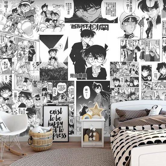 Papier Peint Panoramique Manga main image 1