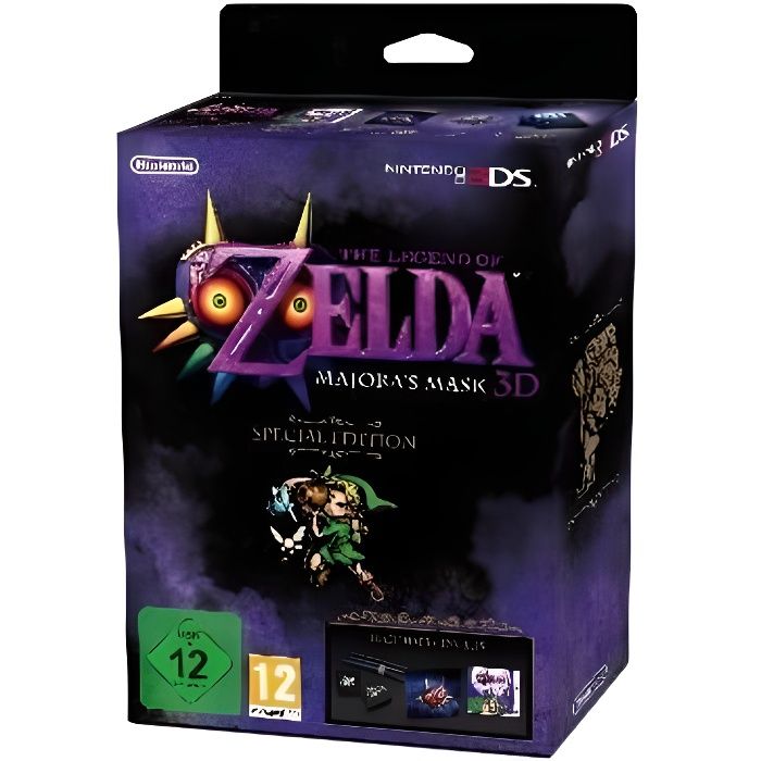 The Legend Of Zelda : Majora' Mask 3d Édition Spéciale 3ds - vue 2