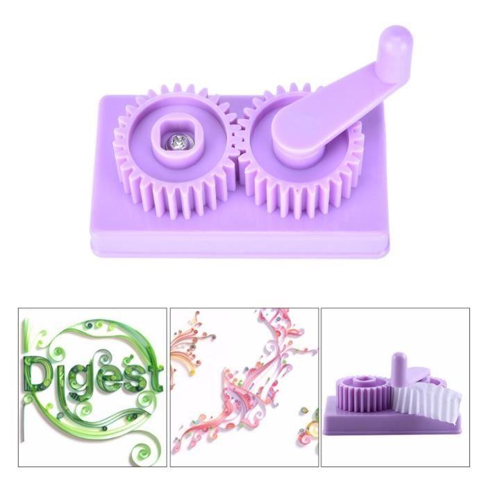 SELiLe Pince à Sertir Pour Papier Cartonné Et Scrapbooking, Fabrication De Formes Ondulées, Outil à Sertir Pour Loisirs Créatifs