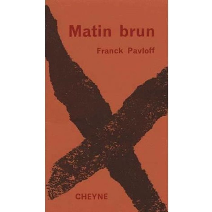 Matin Brun De Franck Pavloff Pdf