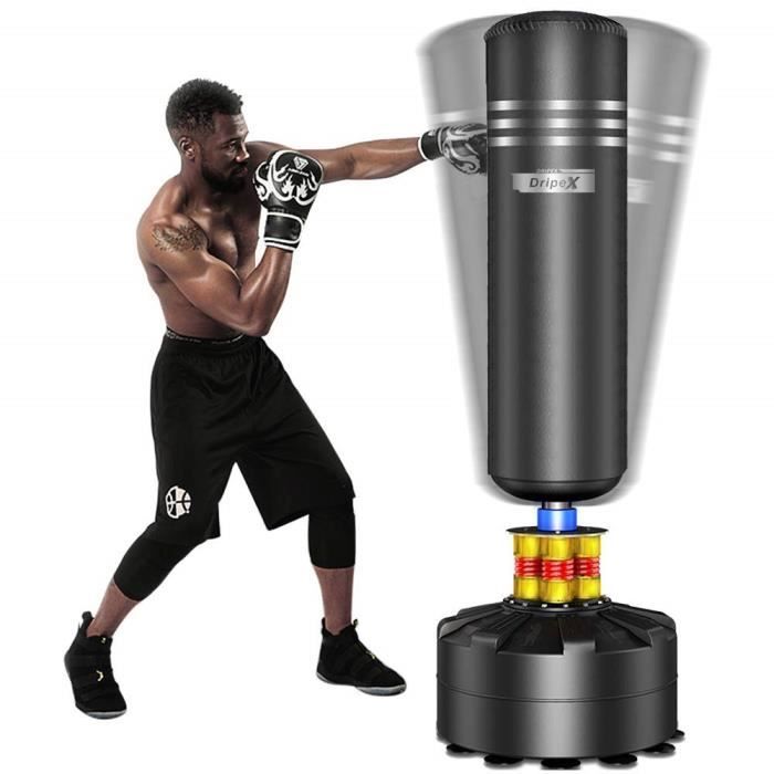 NEUF Sac de Frappe Debout Libre Punching pour Adultes Sac de Boxe avec Base de Ventouse
